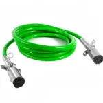 Commercial Truck 7-Way Trailer Electrical Cord Assembly (Straight & Coiled)