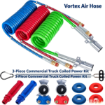 Commercial Truck Coiled Air Brake Lines & 7-Way Electrical Cord Series (12FT / 15FT) - Image 5